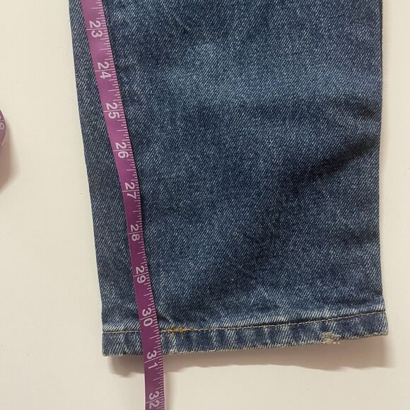 Urban Outfitters BDG Men's Faux Suede Side Slim Medium Wash Blue Jeans Sz 34 NWT - Picture 7 of 14